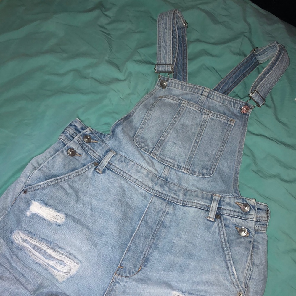 H&M overall shorts